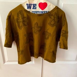 Green Top from Zara in London